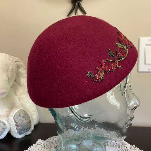 Vintage style wool hat NWOT - Picture 2 of 4